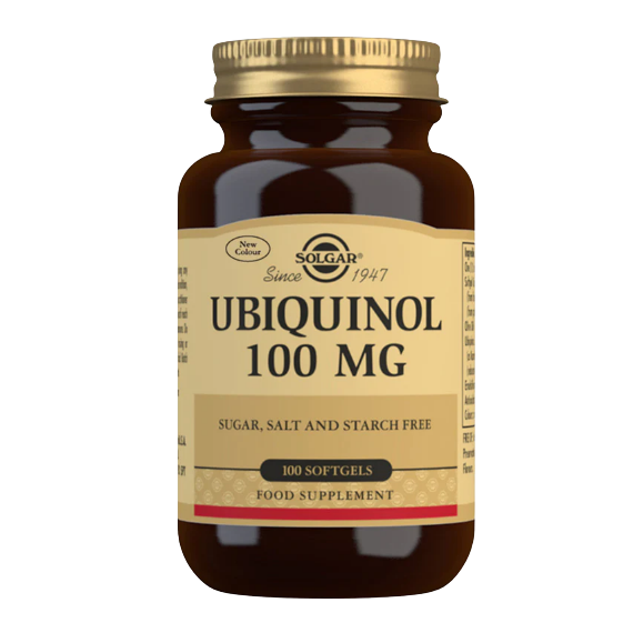 Solgar Ubiquinol 100 mg Softgels - Pack of 50