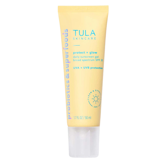 TULA Skin Care Protect + Glow Daily Sunscreen Gel Broad Spectrum SPF 30 - 50ML