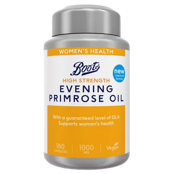 Boots Evening Primrose Oil 1000 mg 180 Capsules (6 month supply)