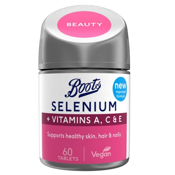 Boots Selenium with Vitamins A, C and E 60 Tablets (2 month supply)