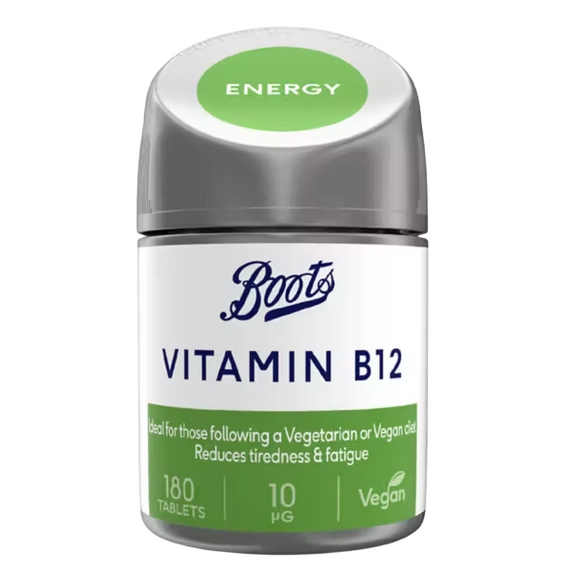 Boots Vitamin B12 180 Tablets