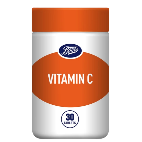 Boots Vitamin C Food Supplement - 30 Tablets