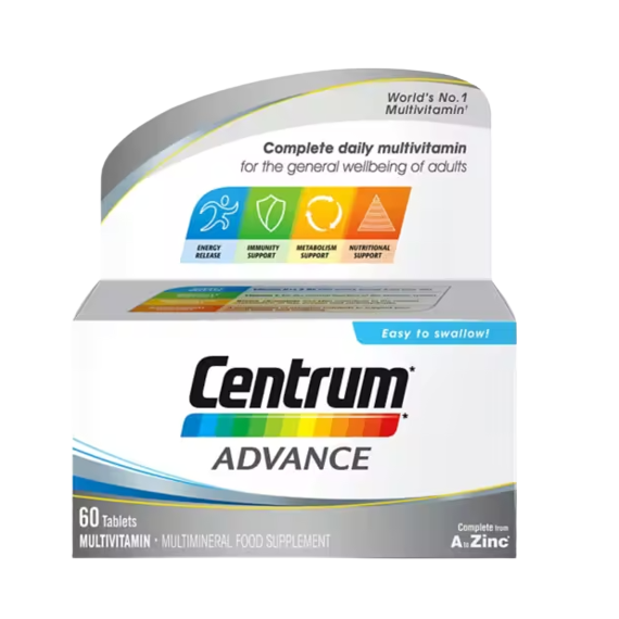 Centrum Advance Multivitamins & Minerals - 60 Tablets