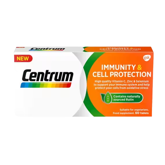 Centrum Immunity & Cell Protection Multivitamins & Minerals - 60 Tablets