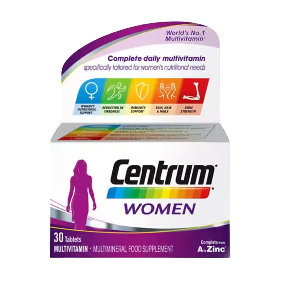 Centrum Women Multivitamins & Minerals - 30 Tablets