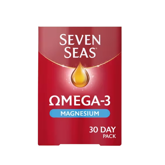Seven Seas Omega-3 Fish Oil & Magnesium with Vitamin D 30 Day Duo Pack