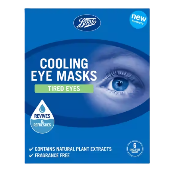 Boots Cooling Eye Mask- Tired Eyes 6s