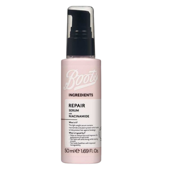 Boots Ingredients Repair Serum With Niacinamide 50ml