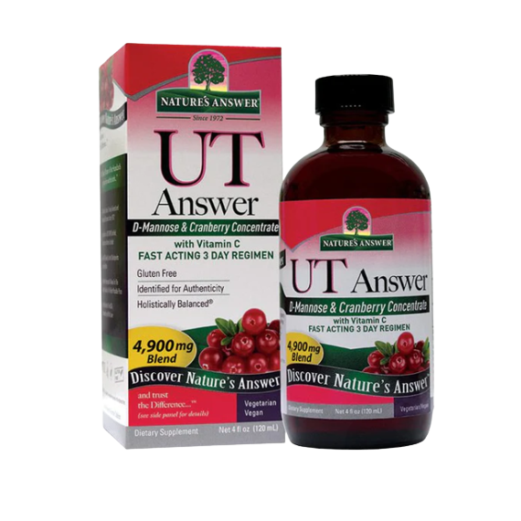 NATURE'S ANSWER UT Answer D-Mannose & Cranberry 120ML