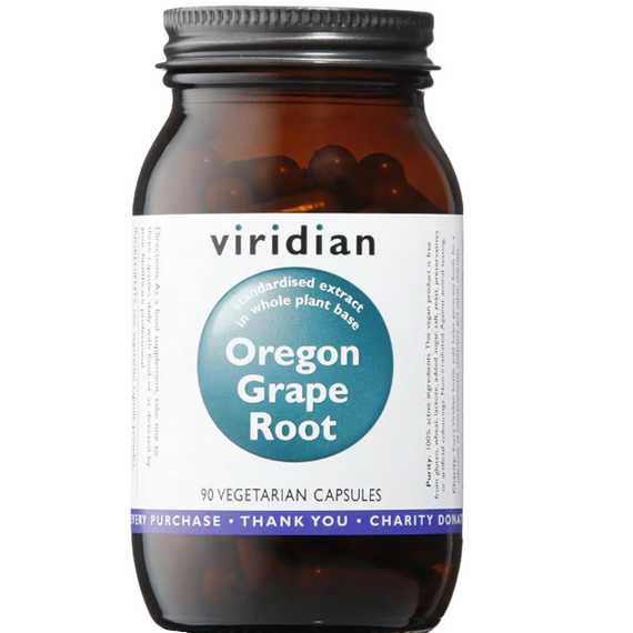 Viridian Oregon Grape Root Extract Veg Caps 90