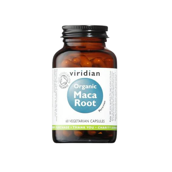 Viridian Organic Maca Root Veg Caps 60