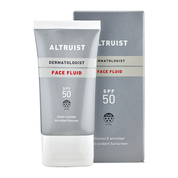 ALTRUIST SUNSCREEN FACE FLUID SPF50 50ML