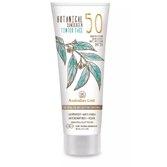 Australian Gold Botanical SPF 50 Tinted Face Lotion - 89 ML