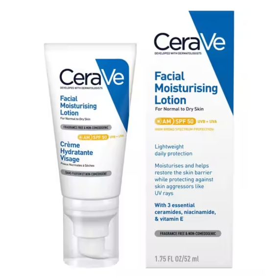 CeraVe AM  SPF50