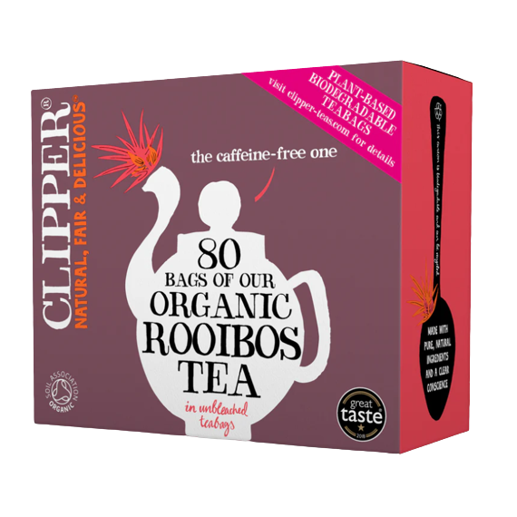 Clipper organic rooibos infusion 80 bags