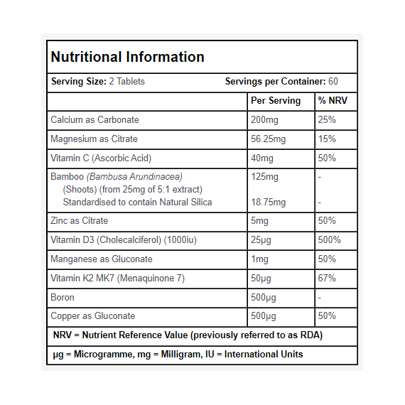 Simplysupplements Bone Health Multivitamin 120 Tablets