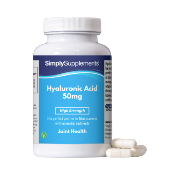 Simplysupplements Hyaluronic Acid Capsules 50mg 60 Capsules