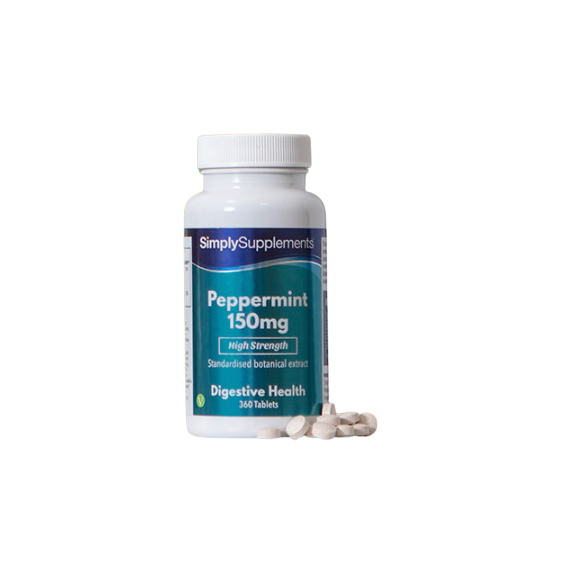 Simplysupplements Peppermint Tablets 150mg 360 Tablets