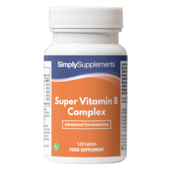 Simplysupplements Super Vitamin B Complex 120 Tablets