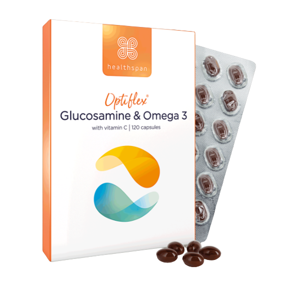healthspan Glucosamine & Omega 3 120 Capsules