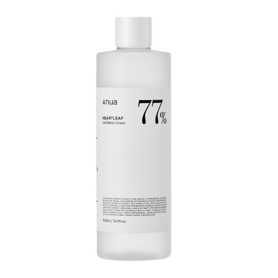 Anua - Heartleaf 77% Soothing Toner JUMBO 500ML