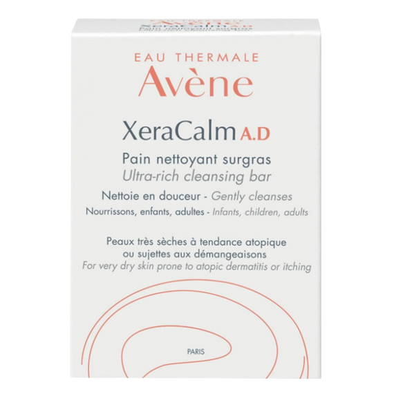 Avène XeraCalm AD Ultra-Rich Cleansing Bar 100g