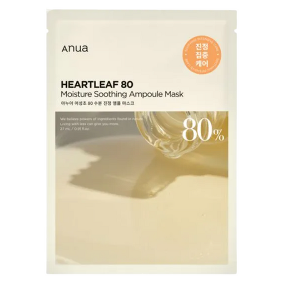 Anua - Heartleaf 80 Moisture Soothing Ampoule Mask