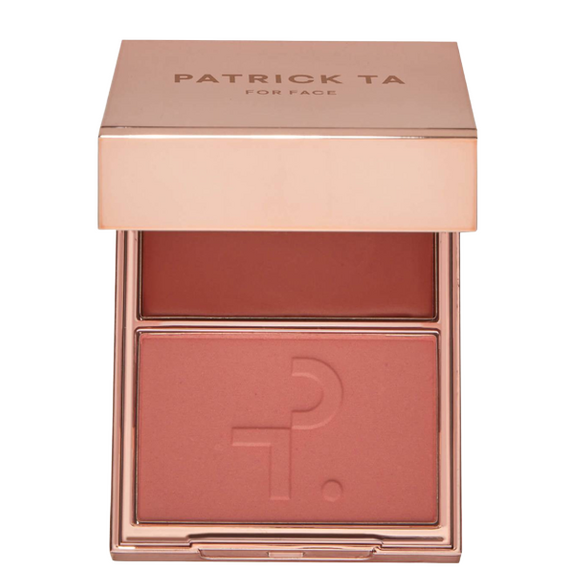 PATRICK TA MAJOR HEADLINES DOUBLE TAKE CREME & POWDER BLUSH