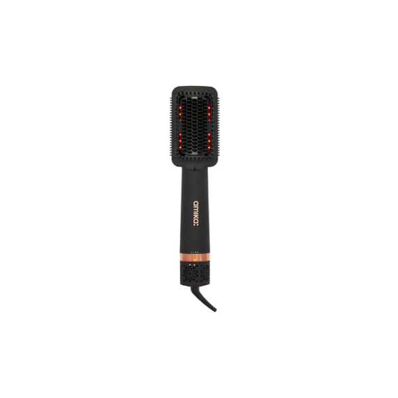 amika Double Agent 2-in-1 Straightening Blow Dryer Brush