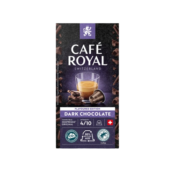 Café Royal Dark Chocolate 10 pods for Nespresso