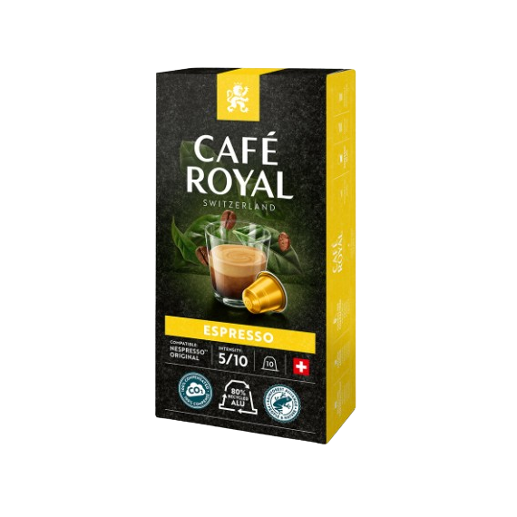 Café Royal Espresso 10 pods for Nespresso