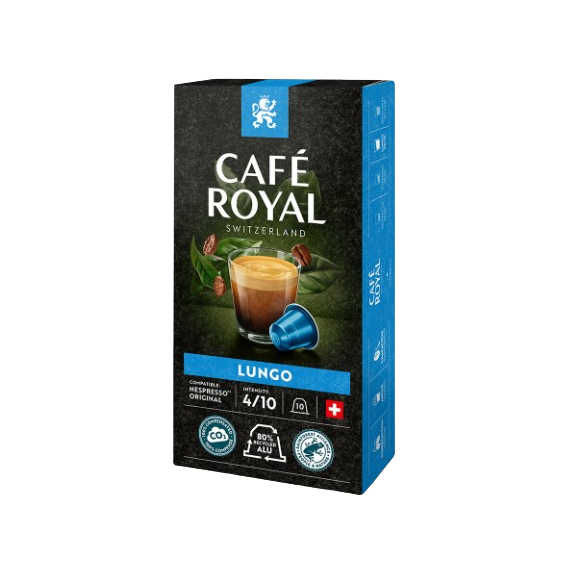 Café Royal Lungo 10 pods for Nespresso