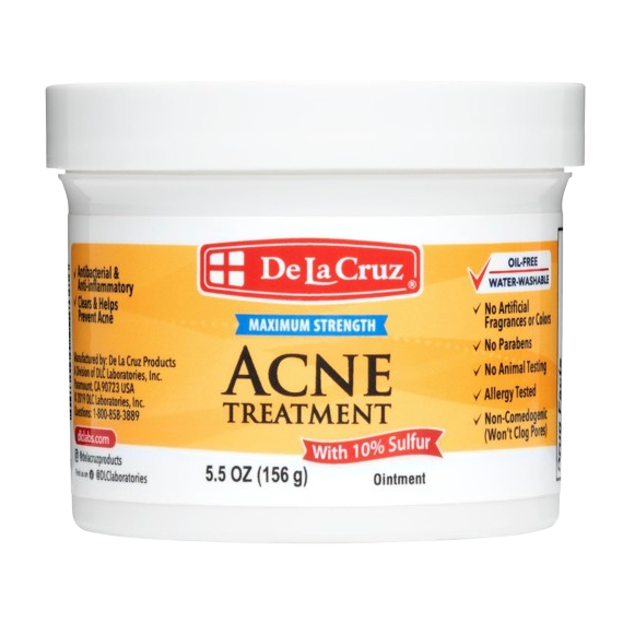 De La Cruz Sulfur Ointment 5.5 Oz