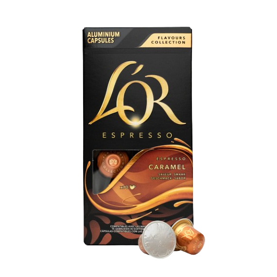 L'OR Espresso Caramel 10 pods for Nespresso