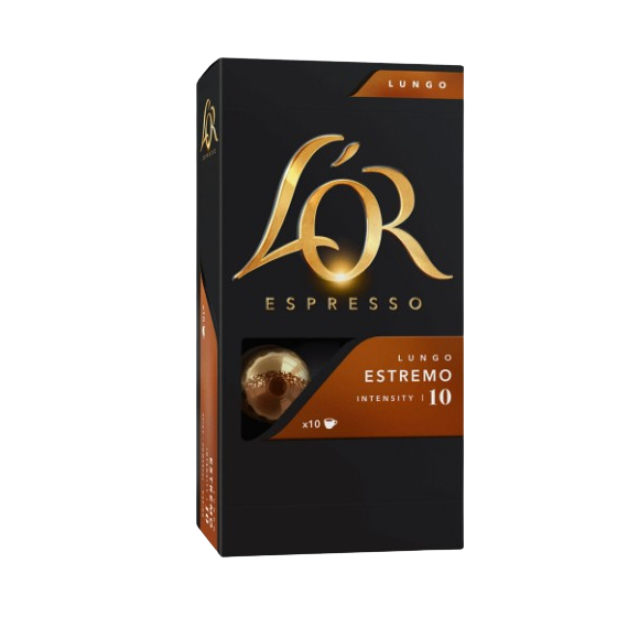 L'OR Lungo Estremo 10 pods for Nespresso