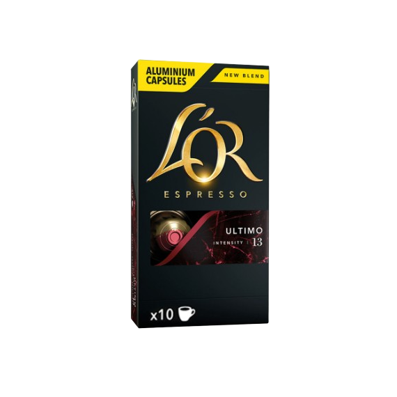 L'OR Ultimo 10 pods for Nespresso