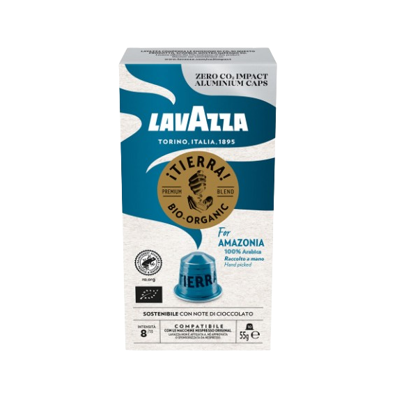 Lavazza Tierra for Amazonia 10 pods for Nespresso