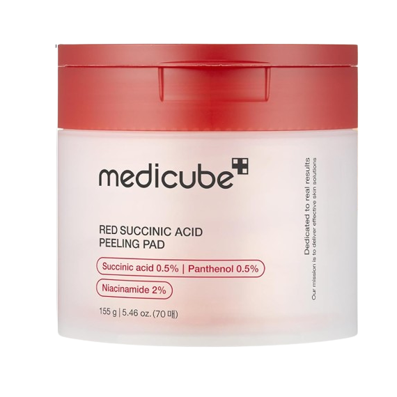 Medicube Red Succinic Acid Panthenol Pads 155G