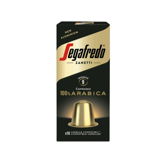 Segafredo 100% Arabica 10 pods for Nespresso
