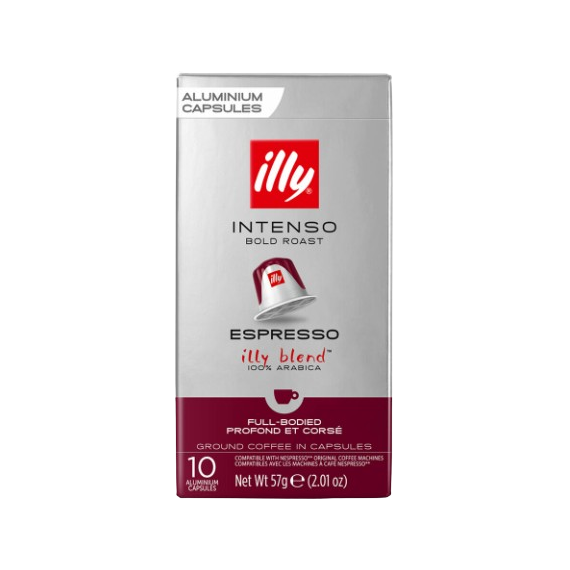 illy Espresso Intenso 10 pods for Nespresso