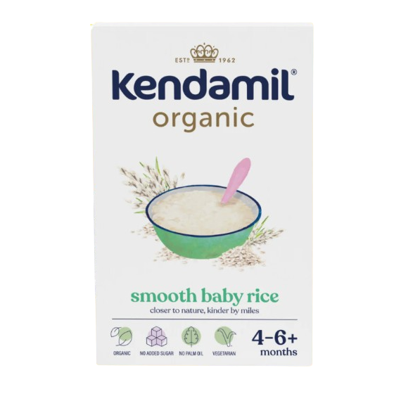 Kendamil Organic Smooth Baby Rice 120g