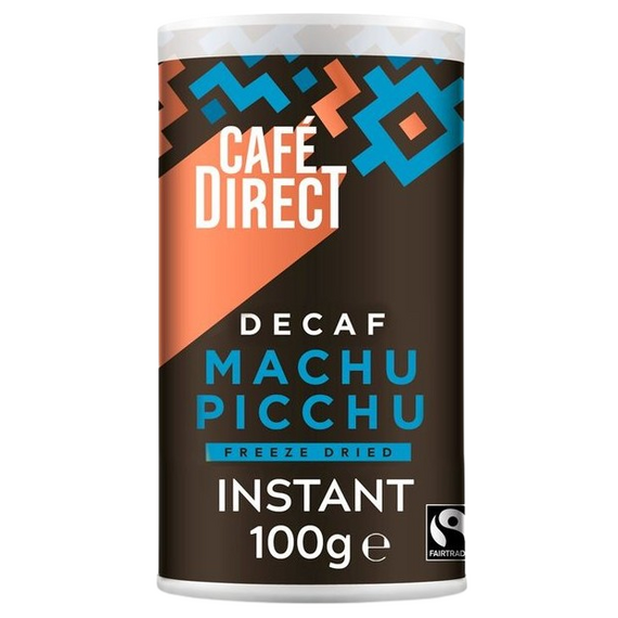 Cafedirect Fairtrade Decaf Machu Picchu Instant Coffee 100g