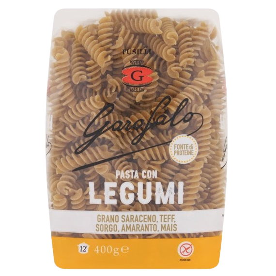 Garofalo Gluten Free Fusilli Pasta with Legumes & Cereals 400g