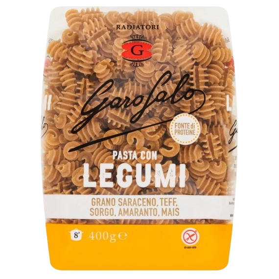 Garofalo Gluten Free Radiatori Pasta with Legumes & Cereals 400