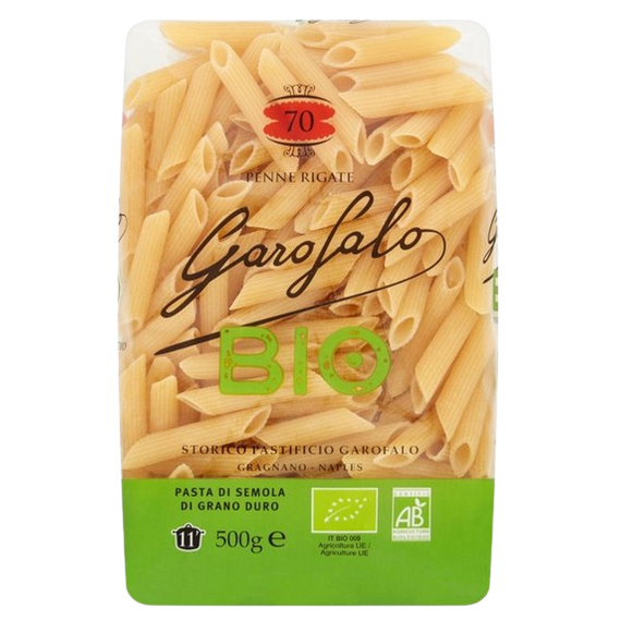 Garofalo Organic Penne Ziti Rigate Pasta 500g