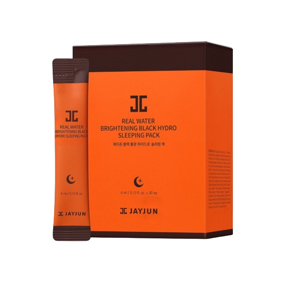 JAYJUN - Real Water Brightening Black Hydro Sleeping Pack - 4ml*30ea