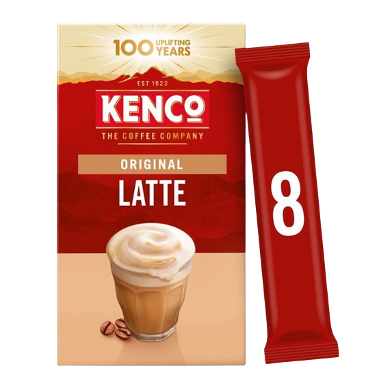 Kenco Latte Instant Coffee Sachets 8 per pack