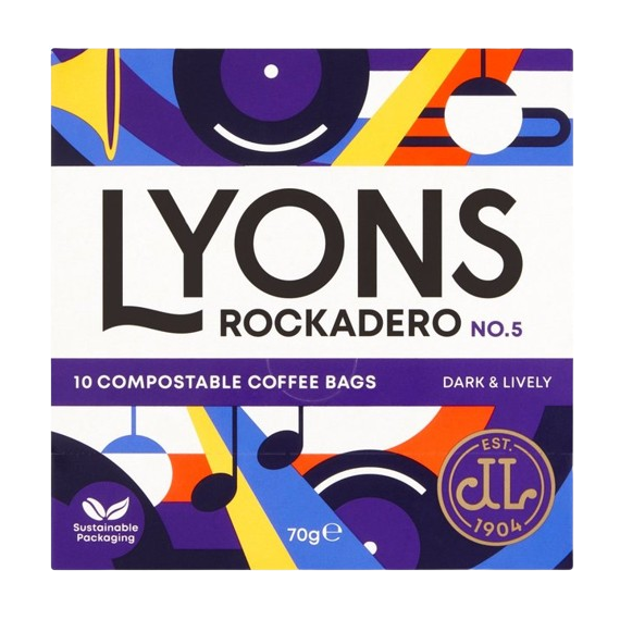 Lyons Rockadero Coffee Bags 10 per pack