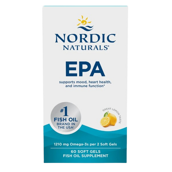 Nordic Naturals EPA, 1210mg Lemon - 60 softgels