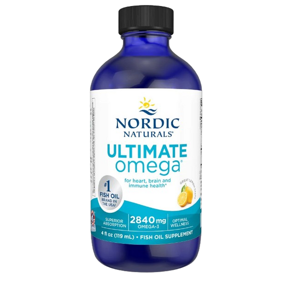 Nordic Naturals Ultimate Omega - 2840mg Lemon - 119 ml